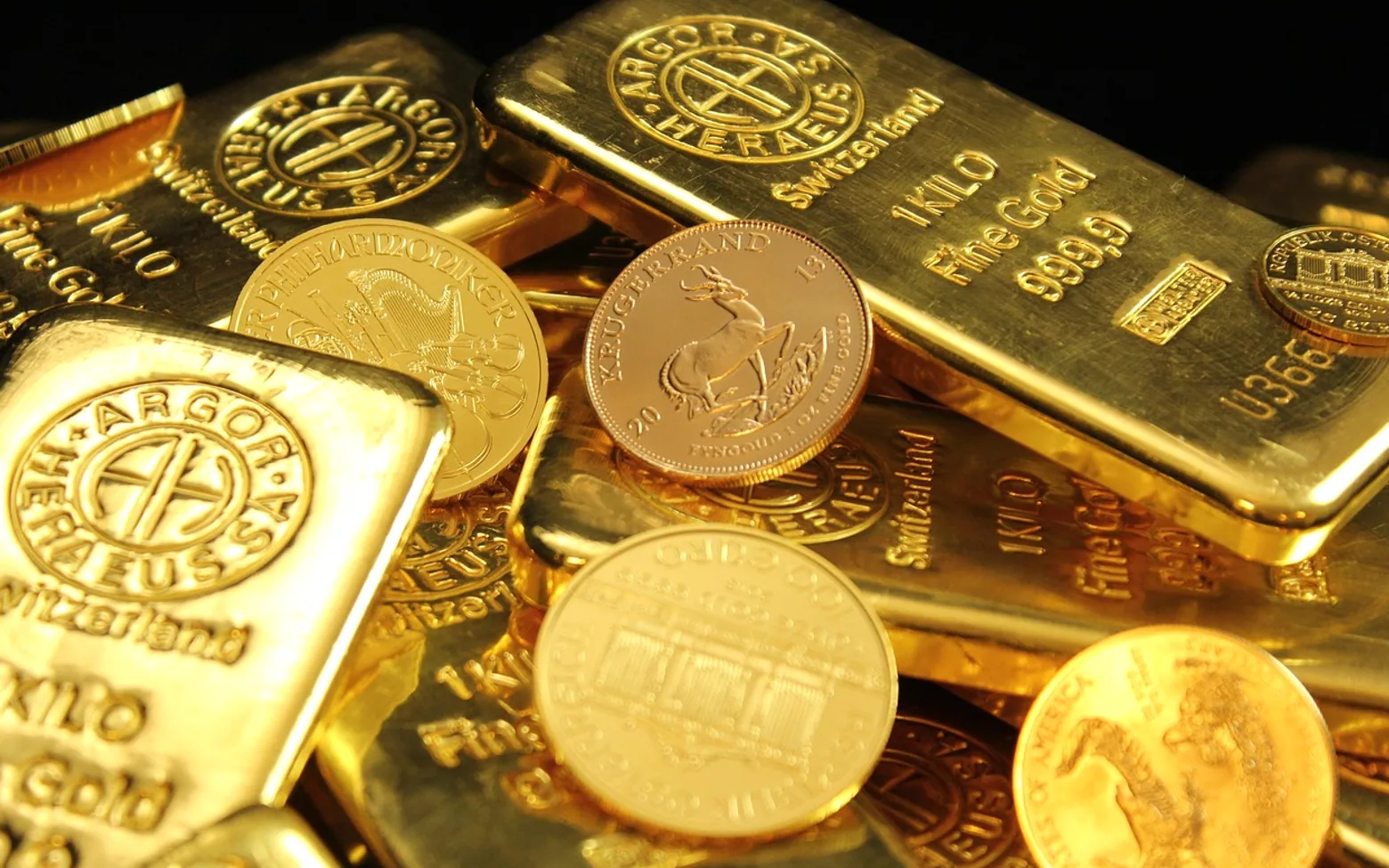 Gold, coins and bullions